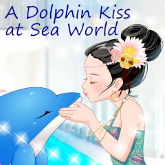 A Dolphin Kiss at Sea World