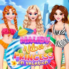 Malibu Vibes Princess on Vacation