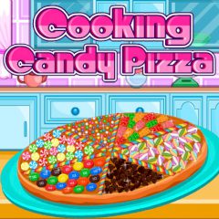 Cooking Candy Pizza