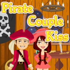 Pirate Couple Kiss