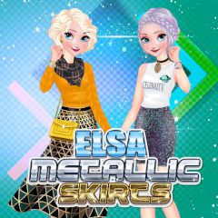 Elsa Metallic Skirts