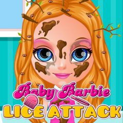 Baby Barbie Lice Attack