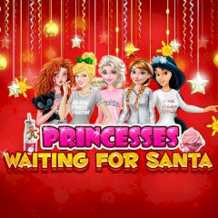 Princesses Waiting for Santa
