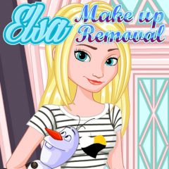 Elsa Make up Removal
