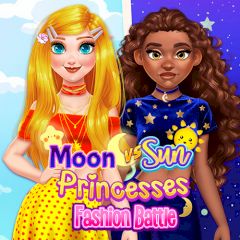 Moon vs Sun Princess Fashion Battle