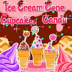 Ice Cream Cone Cupcakes Candy