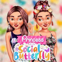 Princess Social Butterfly