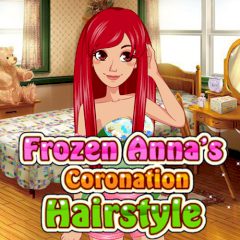 Frozen Anna's Coronation Hairstyle