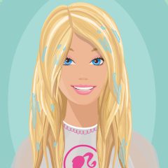 Barbie hair salon games