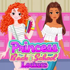 Princess Back 2 School Lockers