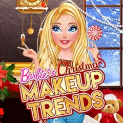 Barbie's Christmas Makeup Trends