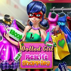 Dotted Girl Realife Shopping