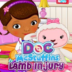 Doc McStuffins Lamb Injury