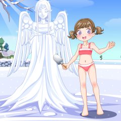 Snow Angel Girl Dress up