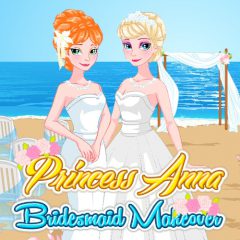 Princess Anna Bridesmaid Makeover