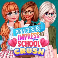 Princesses Impress Your School Crush