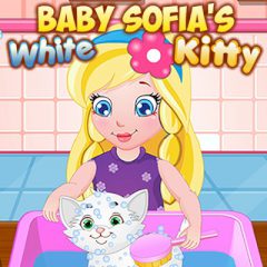 Baby Sofia's White Kitty