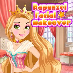 Rapunzel Facial Makeover