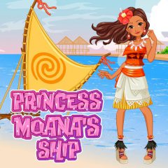 Princess Moana's Ship