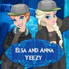 Elsa and Anna Yeezy