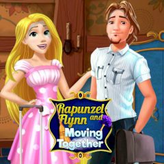 Rapunzel and Flynn Moving Together