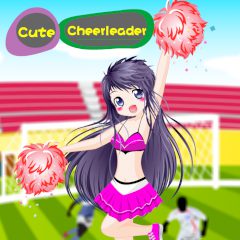 Cute Cheerleader Dress up