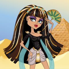 Monster High Cleo de Nile Hairstyle