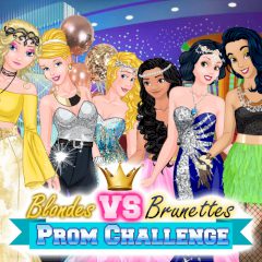 Blondes vs Brunettes Prom Challenge