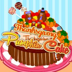 Thanksgiving Pumpkin Cake