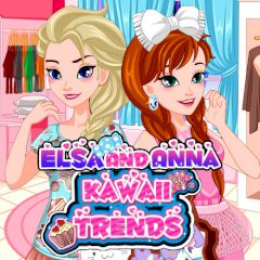 Elsa and Anna Kawaii Trends
