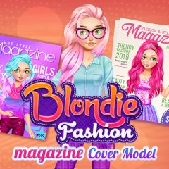Blondie Fashion Magazine Cover Model