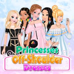Princesses Off-Shoulder Dresses