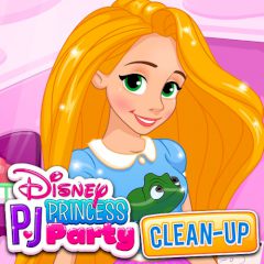 Disney Princess PJ Party Clean-up