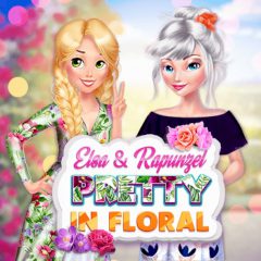 Elsa & Rapunzel Pretty in Floral