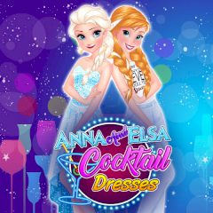 Anna and Elsa Cocktail Dresses
