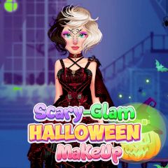 Scary-Glam Halloween Make up