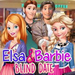Elsa & Barbie Blind Date