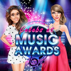 Celebs at Music Awards