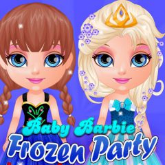 Baby Barbie Frozen Party