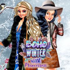 Boho Winter with Princesses