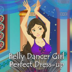 Belly Dancer Girl Perfect Dress-up