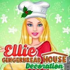 Ellie Gingerbread House Decoration