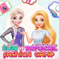 Elsa vs Rapunzel Fashion Game