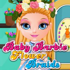 Baby Barbie Flower Braids