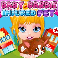 Baby Barbie Injured Pet