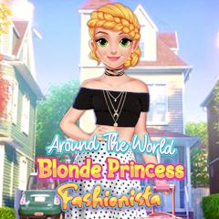 Around the World Blonde Princess Fashionista