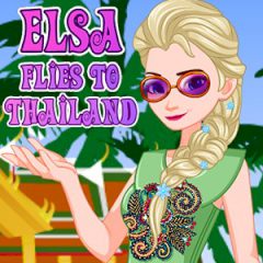 Elsa Flies to Thailand