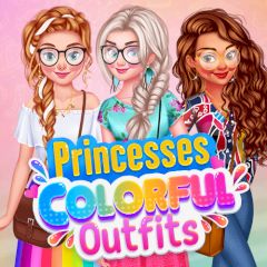Princesses Colorful Outfits