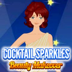 Cocktail Sparkles Beauty Makeover