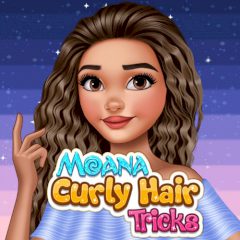 Moana Curly Hair Tricks